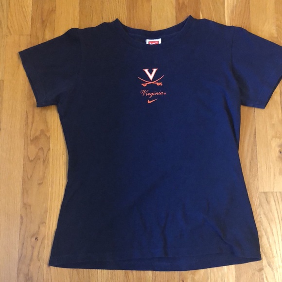 Nike UVA Orange and Blue Shirt Women’s Size Small - Picture 13 of 13
